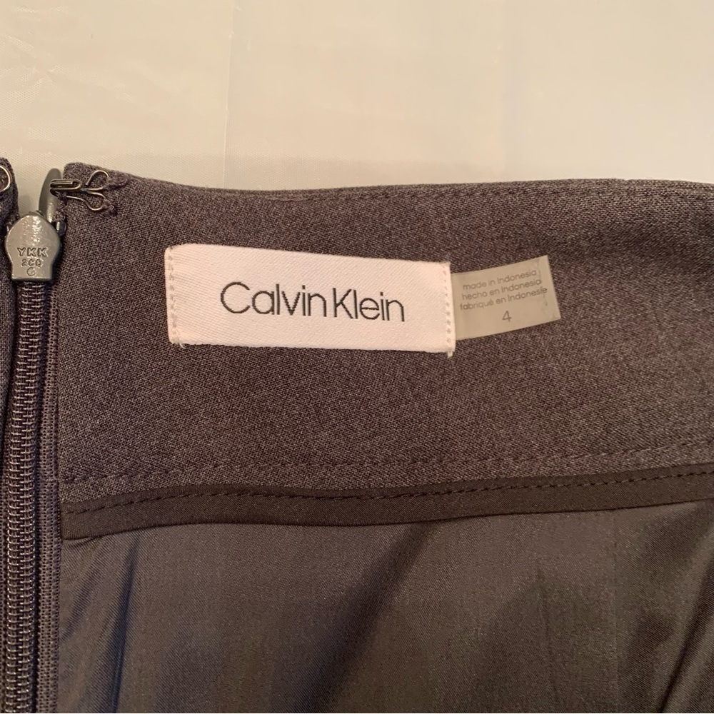 Calvin Klein womanβs black pencil skirt size 4 - Picture 7 of 8